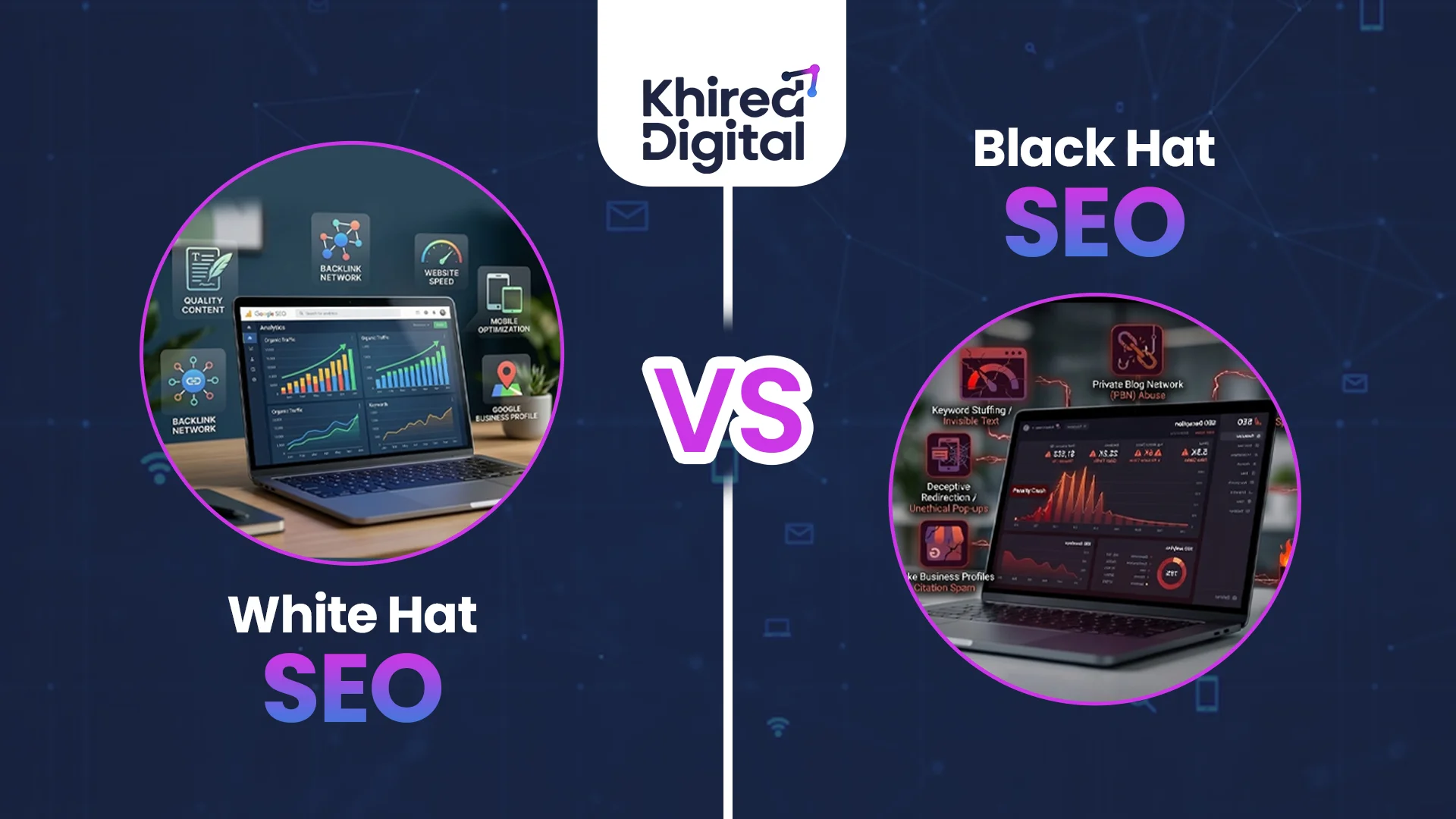 White Hat SEO vs Black Hat SEO