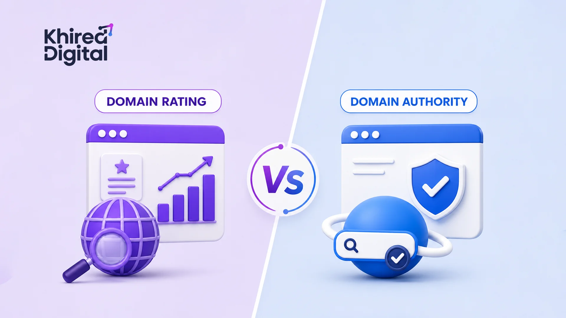 Domain Rating vs Domain Authority