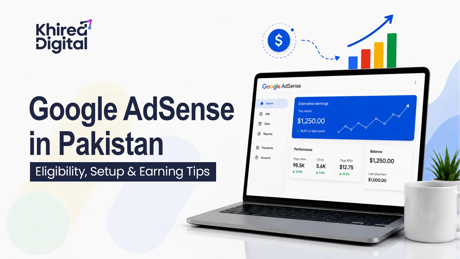 Google AdSense Earning in Pakistan